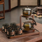 Luxury Magnetic Glass Tea Set – Modern Kung Fu