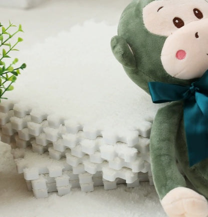 Soft Fluffy Puzzle Mats for Kids’ Playroom