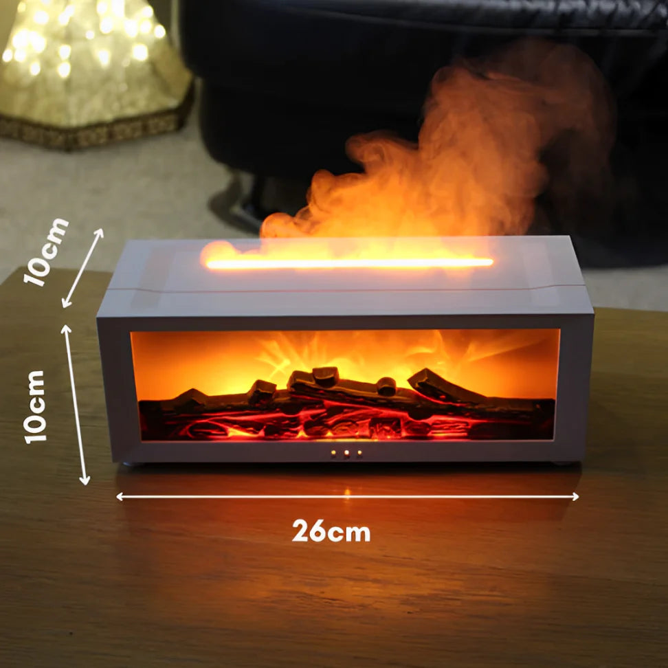 Fireplace Diffuser with Realistic Flame Effect