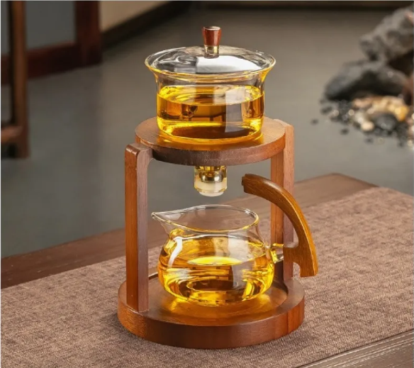 Luxury Magnetic Glass Tea Set – Modern Kung Fu
