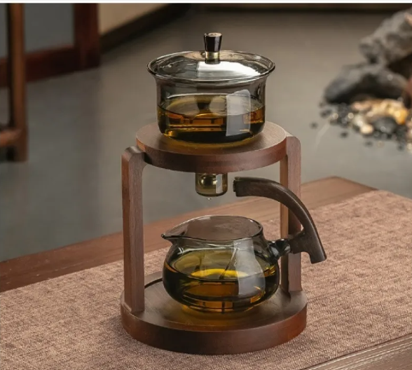 Luxury Magnetic Glass Tea Set – Modern Kung Fu