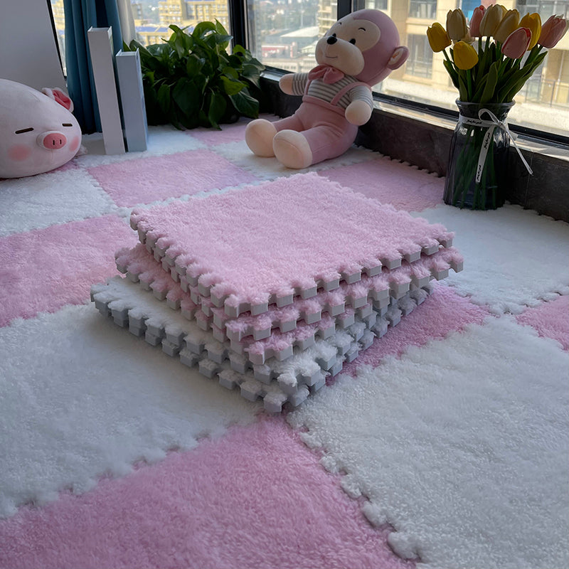 Soft Fluffy Puzzle Mats for Kids’ Playroom