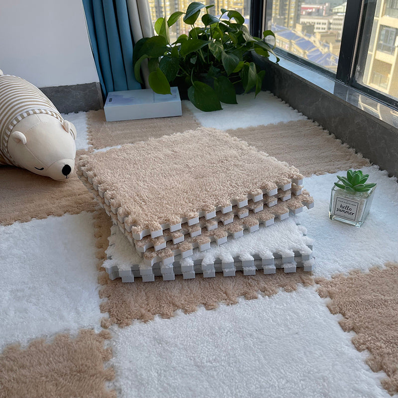 Soft Fluffy Puzzle Mats for Kids’ Playroom