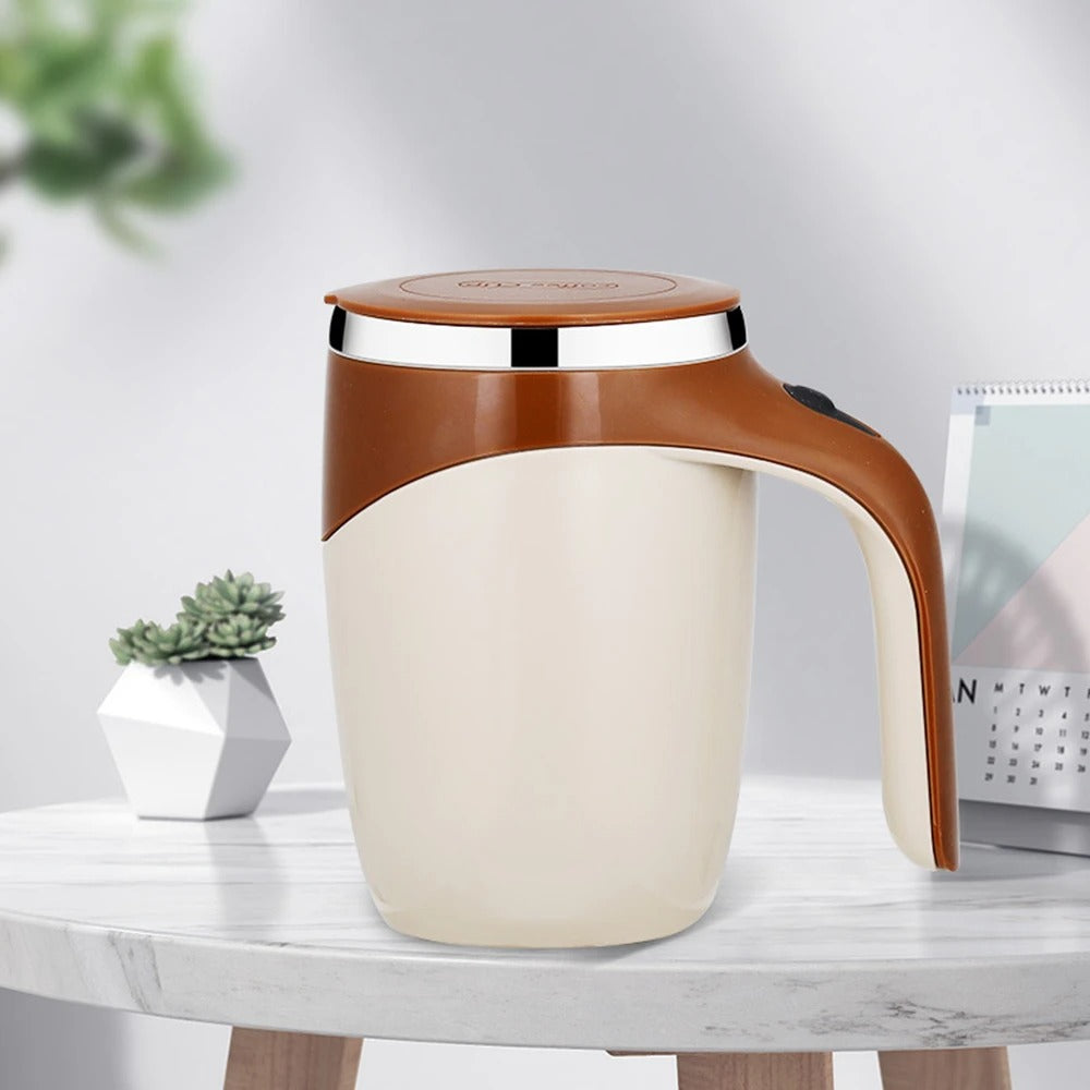 Rechargeable Self-Stirring Cup for Busy Lifestyles