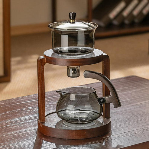 Luxury Magnetic Glass Tea Set – Modern Kung Fu