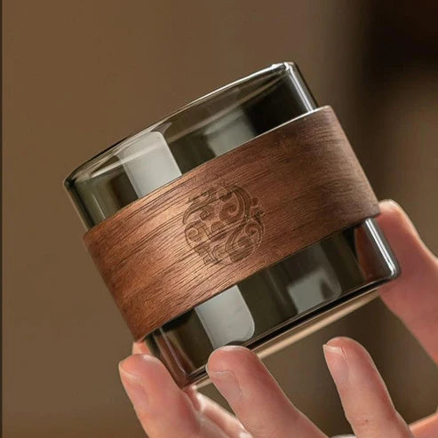 Luxury Magnetic Glass Tea Set – Modern Kung Fu